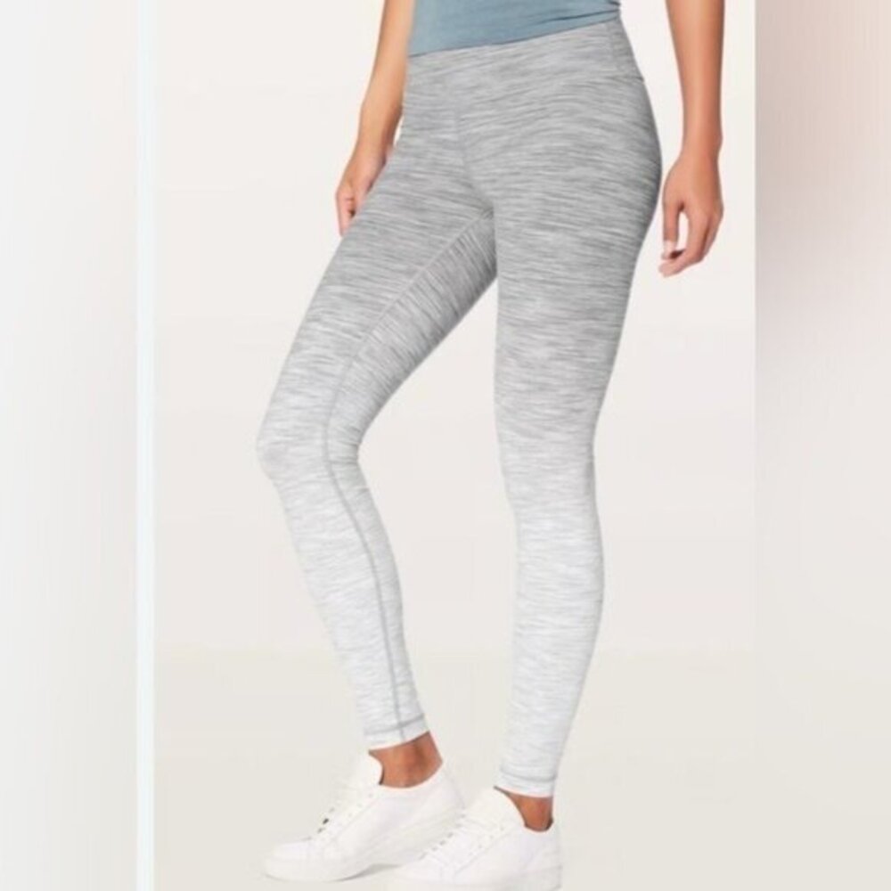Lululemon Athletica Wunder Under hi-rise tight full on28" ombre dye  size 8